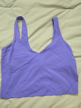 lululemon athletica Lavender V-Neck Bralette